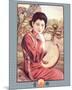 Shanghai Lady with Strings-null-Mounted Premium Giclee Print