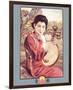 Shanghai Lady with Strings-null-Framed Premium Giclee Print