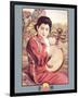 Shanghai Lady with Strings-null-Framed Premium Giclee Print