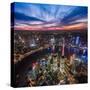 Shanghai Nights-Marco Carmassi-Stretched Canvas