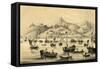 Shanghai, One of the Five Ports Opened by the Late Treaty to British Commerce, 1847-null-Framed Stretched Canvas