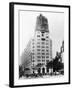 Shanghai's First Skyscraper Damaged in Chinese Air Raid-null-Framed Photographic Print