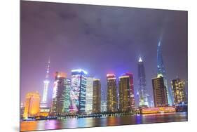 Shanghai's Pudong Cityscape-Fraser Hall-Mounted Premium Photographic Print