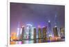 Shanghai's Pudong Cityscape-Fraser Hall-Framed Photographic Print