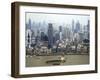 Shanghai Skyscrapers-Xiaoyang Liu-Framed Premium Photographic Print