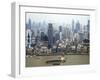 Shanghai Skyscrapers-Xiaoyang Liu-Framed Premium Photographic Print