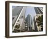 Shanghai Stock Exchange Building Surrounded by Skyscrapers in Pudong New Area, Shanghai, China-Kober Christian-Framed Photographic Print