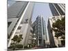 Shanghai Stock Exchange Building Surrounded by Skyscrapers in Pudong New Area, Shanghai, China-Kober Christian-Mounted Photographic Print