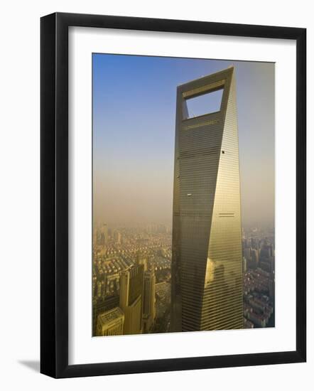 Shanghai World Financial Center, Shanghai, China-Michael DeFreitas-Framed Photographic Print