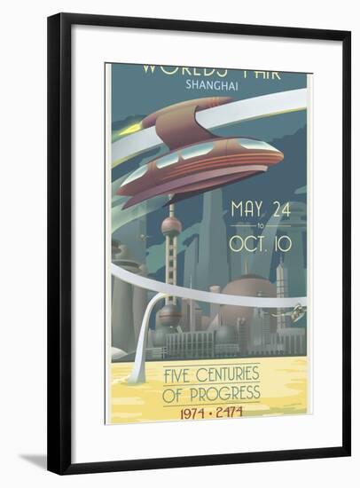 Shanghai Worlds Fair-Steve Thomas-Framed Giclee Print