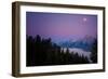 Shangri-La Beneath The Summer Moon, Wyoming-null-Framed Photographic Print