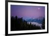 Shangri-La Beneath The Summer Moon, Wyoming-null-Framed Photographic Print