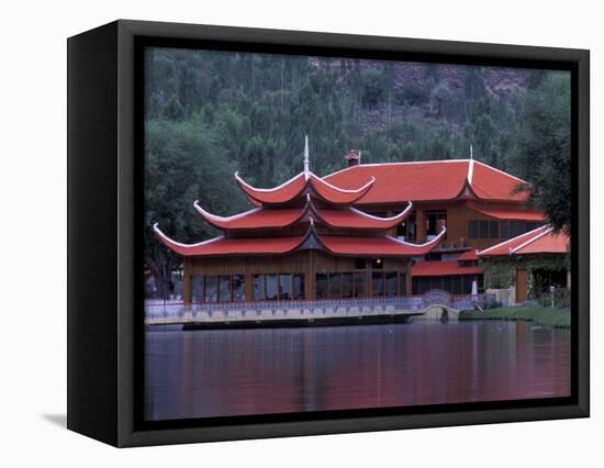 Shangri La Lodge, Pakistan-Gavriel Jecan-Framed Stretched Canvas