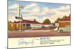 Shangri-La Motel, Portland, Oregon-null-Mounted Art Print