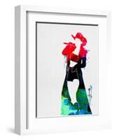 Shania Watercolor-Lana Feldman-Framed Art Print