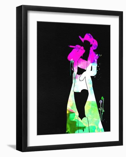 Shania Watercolor-Lana Feldman-Framed Art Print