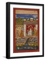 Shankarabharana Ragaputra-null-Framed Art Print