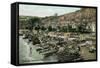 Shanklin Beach, Isle of Wight-null-Framed Stretched Canvas