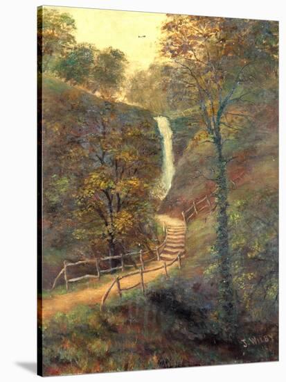 Shanklin Chine, Isle of Wight , 1911-J. Wilby-Stretched Canvas