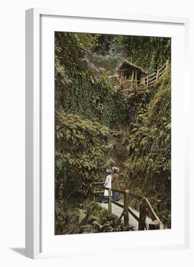 Shanklin Chine-null-Framed Photographic Print