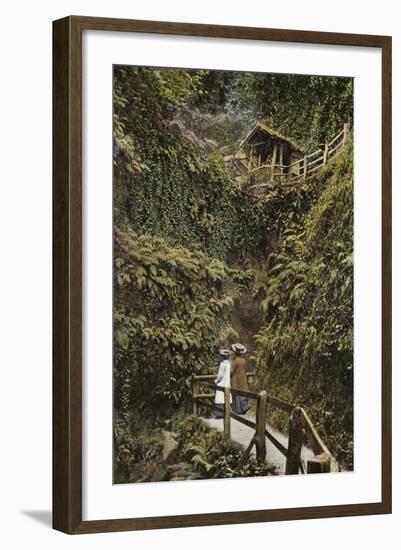 Shanklin Chine-null-Framed Photographic Print