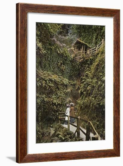 Shanklin Chine-null-Framed Photographic Print