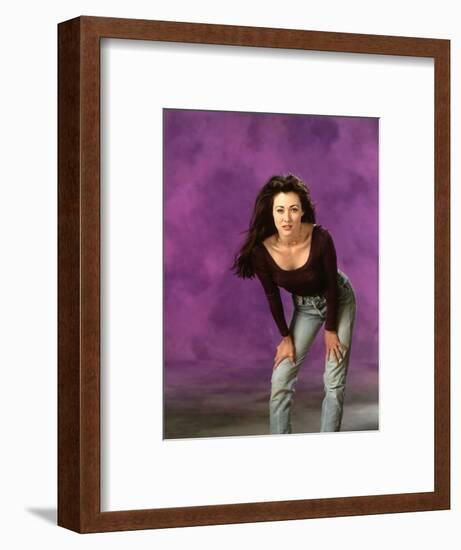 SHANNEN DOHERTY. "Beverly Hills, 90210" [1990].-null-Framed Photographic Print