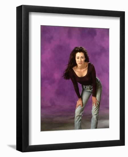 SHANNEN DOHERTY. "Beverly Hills, 90210" [1990].-null-Framed Photographic Print