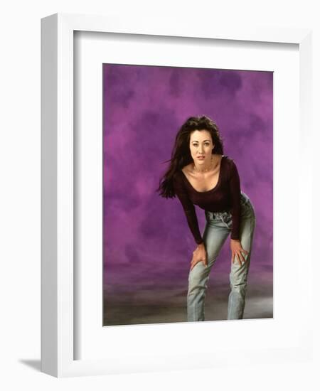 SHANNEN DOHERTY. "Beverly Hills, 90210" [1990].-null-Framed Photographic Print