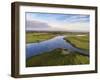 Shannon Callows, Clonmacnoise, County Offaly, Leinster, Republic of Ireland, Europe-Carsten Krieger-Framed Photographic Print