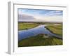 Shannon Callows, Clonmacnoise, County Offaly, Leinster, Republic of Ireland, Europe-Carsten Krieger-Framed Photographic Print