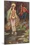 Shantanu Meets the Goddess Ganga-Warwick Goble-Mounted Giclee Print