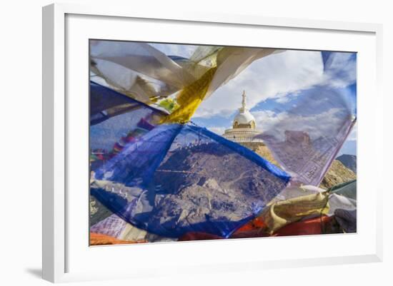 Shanti Stupa-Guido Cozzi-Framed Photographic Print