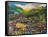 Shantytown Revival-Carol Salas-Framed Stretched Canvas