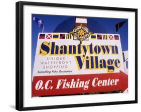 Shantytown Village, Ocean City, Maryland, USA-Bill Bachmann-Framed Photographic Print