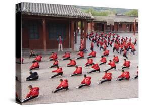 Shaolin Monastery, Shaolin, Birthplace of Kung Fu Martial Art, Henan Province, China-Kober Christian-Stretched Canvas