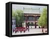 Shaolin Monastery, Shaolin, Birthplace of Kung Fu Martial Art, Henan Province, China-Kober Christian-Framed Stretched Canvas