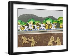 Shaolin Temple, Shaolin, Birthplace of Kung Fu Martial Art, Henan Province, China-Kober Christian-Framed Photographic Print