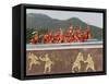 Shaolin Temple, Shaolin, Birthplace of Kung Fu Martial Art, Henan Province, China-Kober Christian-Framed Stretched Canvas