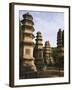 Shaolin Temple, the Birthplace of Kung Fu Martial Arts, Shaolin, Henan Province, China-Kober Christian-Framed Photographic Print