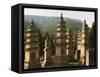 Shaolin Temple, the Birthplace of Kung Fu Martial Arts, Shaolin, Henan Province, China-Kober Christian-Framed Stretched Canvas