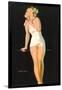 Shape Ahoy, Blonde in Bathing Suit-null-Framed Art Print