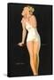 Shape Ahoy, Blonde in Bathing Suit-null-Framed Stretched Canvas