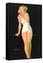 Shape Ahoy, Blonde in Bathing Suit-null-Framed Stretched Canvas