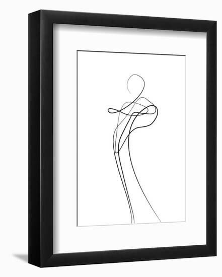 Shape of You 1-Design Fabrikken-Framed Art Print