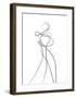 Shape of You 2-Design Fabrikken-Framed Art Print