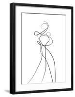 Shape of You 2-Design Fabrikken-Framed Art Print