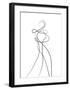 Shape of You 2-Design Fabrikken-Framed Art Print