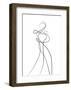 Shape of You 2-Design Fabrikken-Framed Art Print