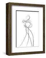 Shape of You 2-Design Fabrikken-Framed Art Print